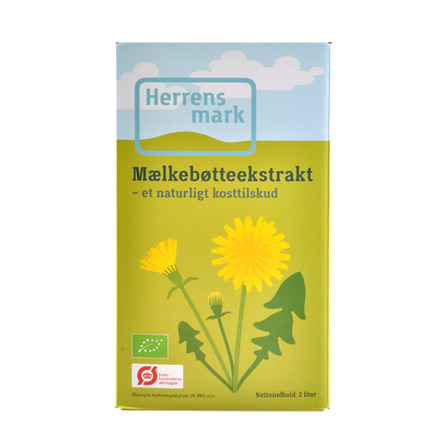 Herrens Mark Mælkebøtte ekstrakt Øko bag-in-box 2 l