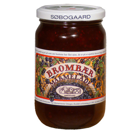 Søbogaard Brombærmarmelade Øko 400 gr.