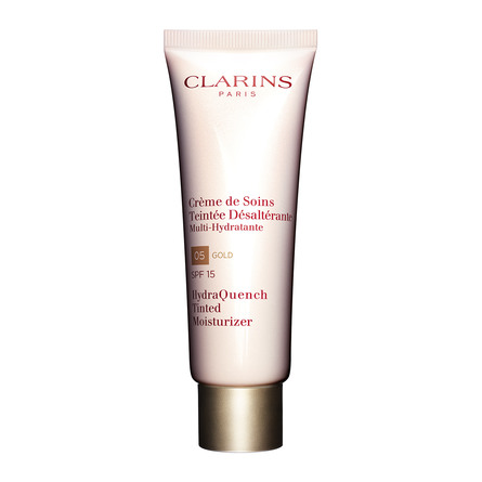 Clarins HydraQuench Tinted Moisturizers 05 Gold, 50 Ml