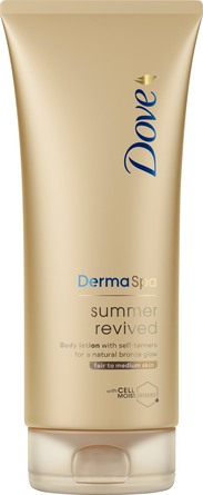Dove DermaSpa Summer Revived Fair Bodylotion 200 ml