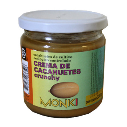 Jordnøddesmør crunch Ø Monki 330 g