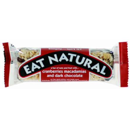 Mørk chokolade med tranebær og macadamia Ea 45 g