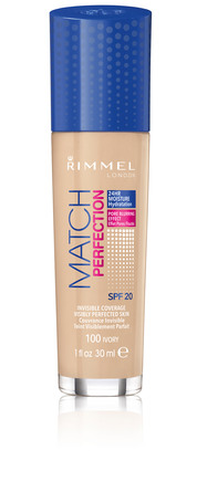 Rimmel Match Perfect Foundation 100 Ivory