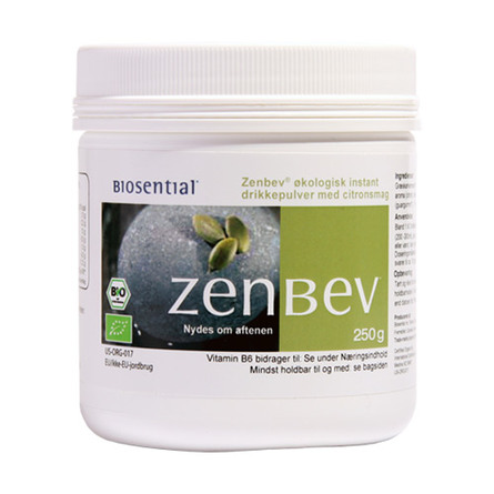 Biosential Zenbev Citron Instant Drikkepulver Øko 250 gr.