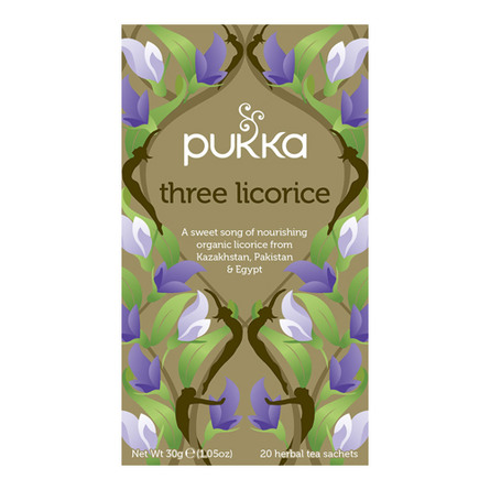 Pukka Three Licorice te - øko 20 breve