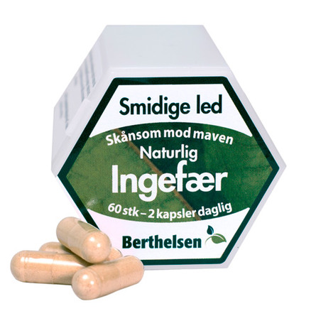 Ingefær Ren Berthelsen 60 kap