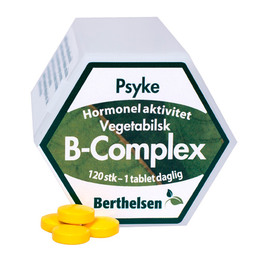 Vegetabilsk B-Complex Berthelsen 120 tab