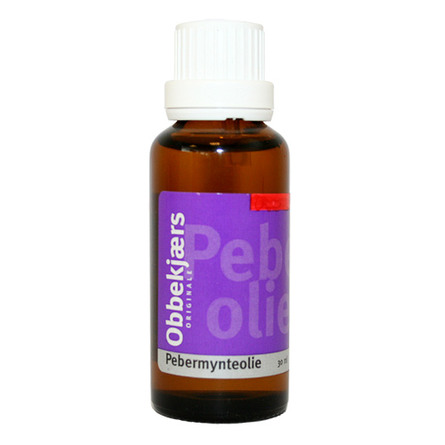 Obbekjærs Pebermynte olie 30 ml