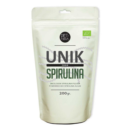 Unik Food Spirulina pulver Øko 200 gr