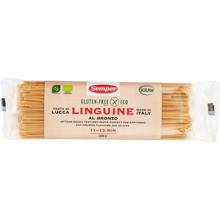 Semper Spaghetti fuldkorn glutenfri Øko