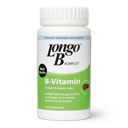 Longo Vital Longo B komplet 250 tabl.
