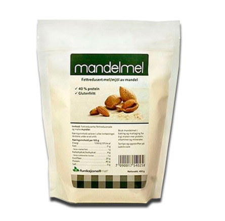 Sukrin Mandelmel 400 gr.