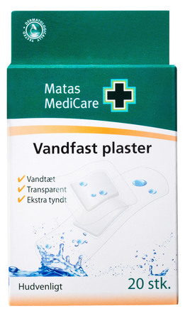 Matas Medicare Vandfast Plaster 20 stk.