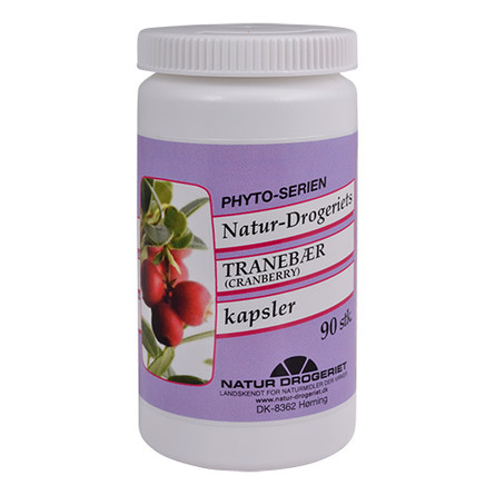 Natur Drogeriet Tranebær 500 mg 90 kapsler