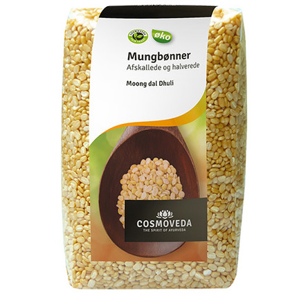 Mung bønner afskallede Ø Moong Dal 500 g