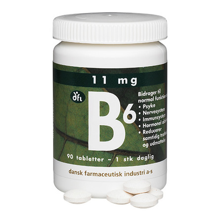 Dansk Farmaceutisk Industri B6 11 mg depot, 90 tabl.