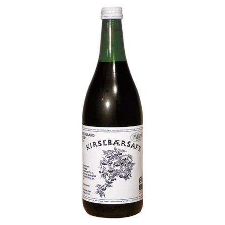 Søbogaard Kirsebærsaft sur Øko 730 ml fortyndes 1:4