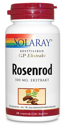 Solaray Super Rosenrod 60 kapsler