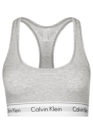 Calvin Klein Undertøj Modern Cotton Bralette Grey Str. S