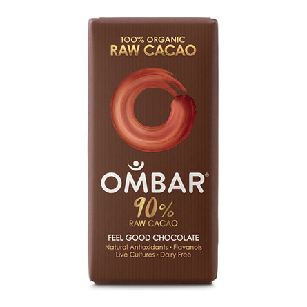 Kingfisher 90% chokolade Øko Ombar 35 gr.