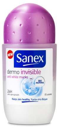 Sanex Dermo Invisible Deodorant Roll-on 50 ml