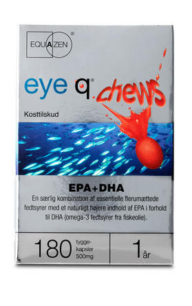 Eye Q Eye-Q Chews 180 kapsler