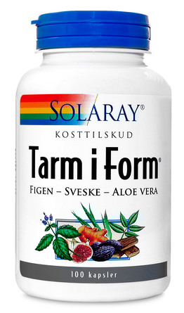 Solaray Tarm i Form 100 kaps.