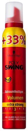 Schwarzkopf Poly Swing mousse +33% 200 ml