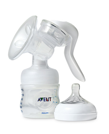 Philips Avent Natural brystpumpe manuel 0m+ 125 ml