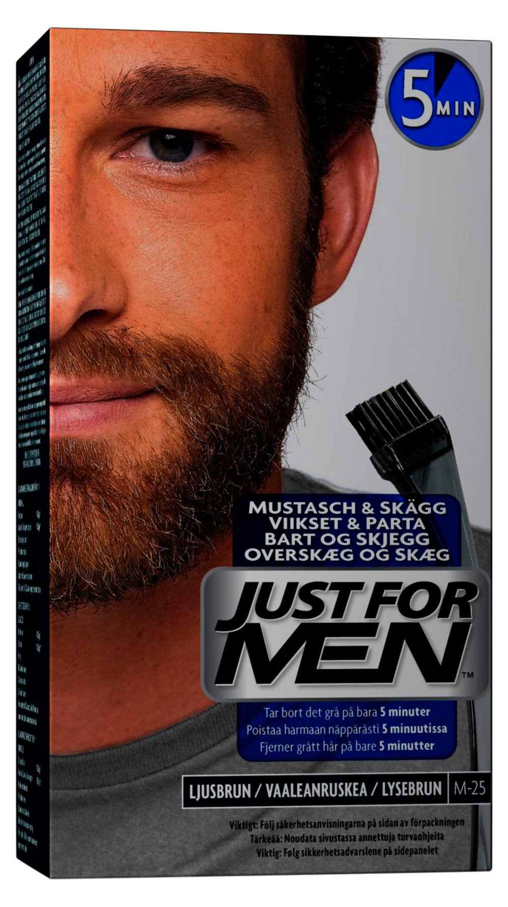 Køb JFM Just For Men Beard Colour Light Brown Matas