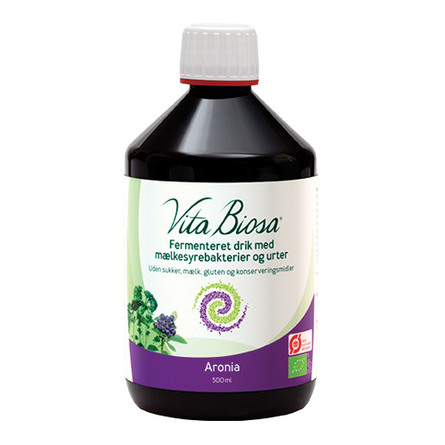 Vita Biosa Økologisk Fermenteret Drik Med Mælkesyrebakterier- Urter - Bær 500 ml