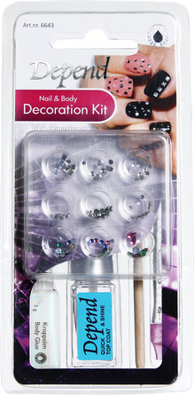 Depend Nail & Body Decoration Kit 6643
