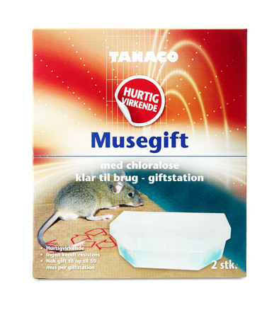 Tanaco Insektbekæmpelse Tanaco musegift 2 stk.