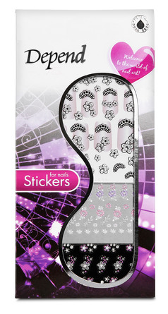 Depend Nail Stickers nr. 1
