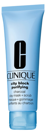 Clinique City Block Purifying Charcoal Clay Mask + Scrub 100 ml