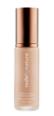 Nude by Nature Luminous Sheer Liquid Foundation N1 Shell Beige, 30 Ml
