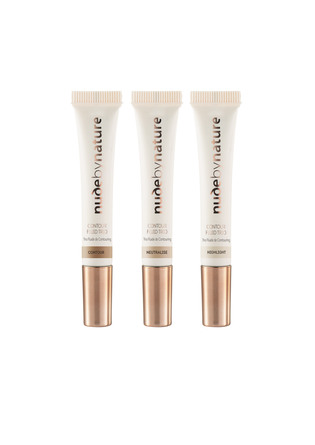 Nude by Nature Contour Fluid Trio 3 stk.