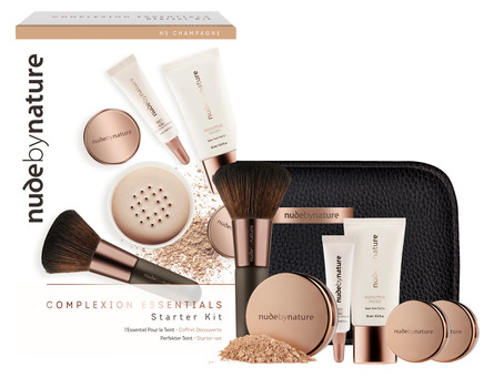 Nude by Nature The Complexion Essentials Starter Kit N4 Silky Beige, 6 Stk