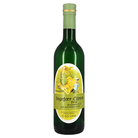 Ingefær citron drik Ø fortyndes 1:12 500 ml