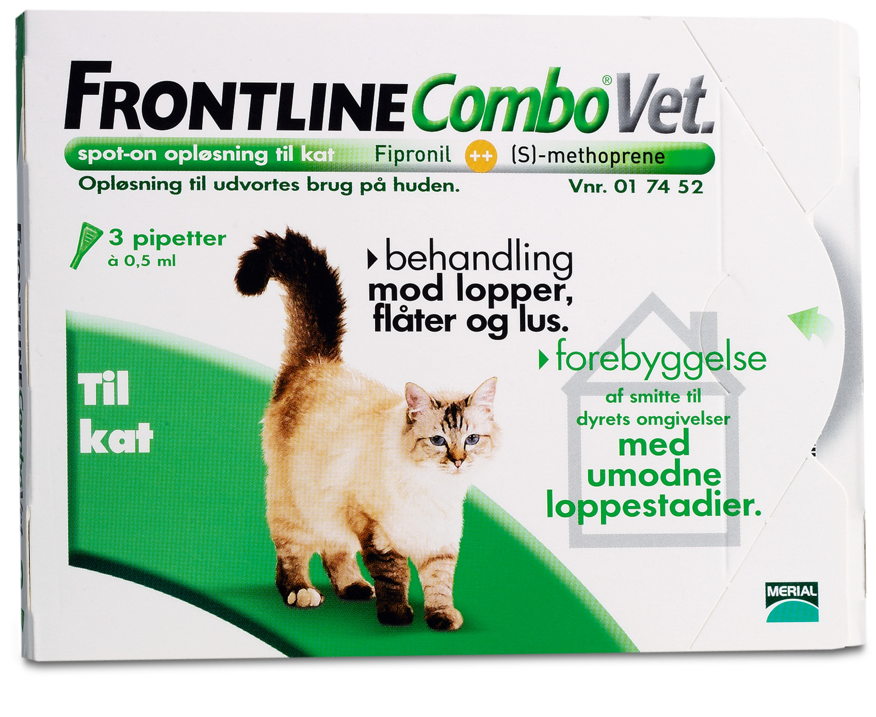 Frontline Combo Vet. Kat 3 x 0,5 ml