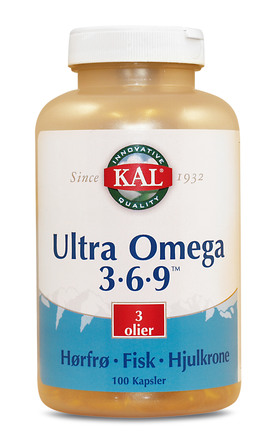 KAL Ultra Omega 3-6-9 100 kaps 100 kaps.