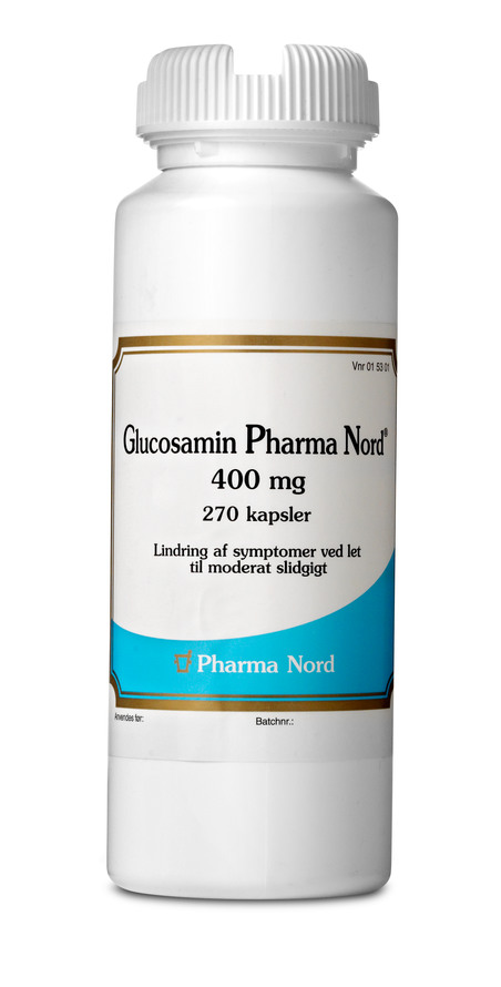 i morgen skillevæg kreativ Køb Glucosamin Pharma Nord 400 mg 270 kapsler - Matas