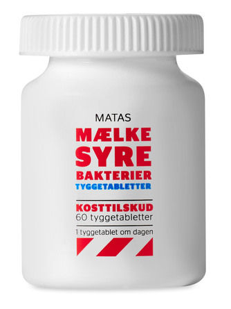 Matas Striber Mælkesyrebakterier Tygbar 60 tabl.