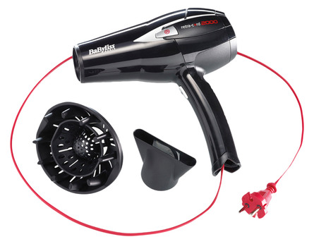 BaByliss Hårtørrer med Ledningsoprul