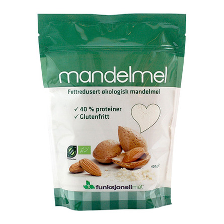 Mandelmel fedtreduceret Ø 400 g