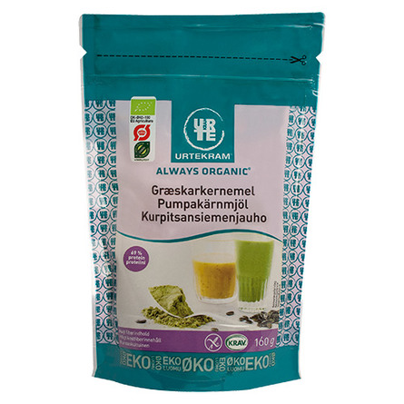 Urtekram Græskarmel Øko 160 gr.