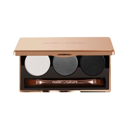 Nude by Nature Natural Illusion Eyeshadow Trio 02 Smokey, 1 Stk