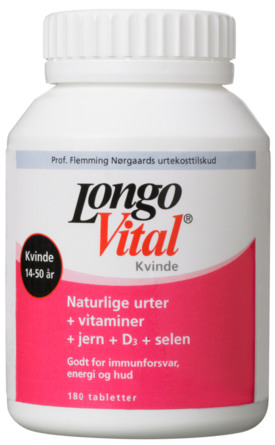 Longo Vital Kvinde 180 tabl.