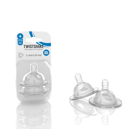 Twistshake Flaskesut str. Plus 6+ mdr. 2 stk.