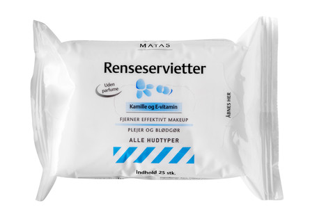 Matas Striber Matas Renseservietter 25 stk. 25 stk.